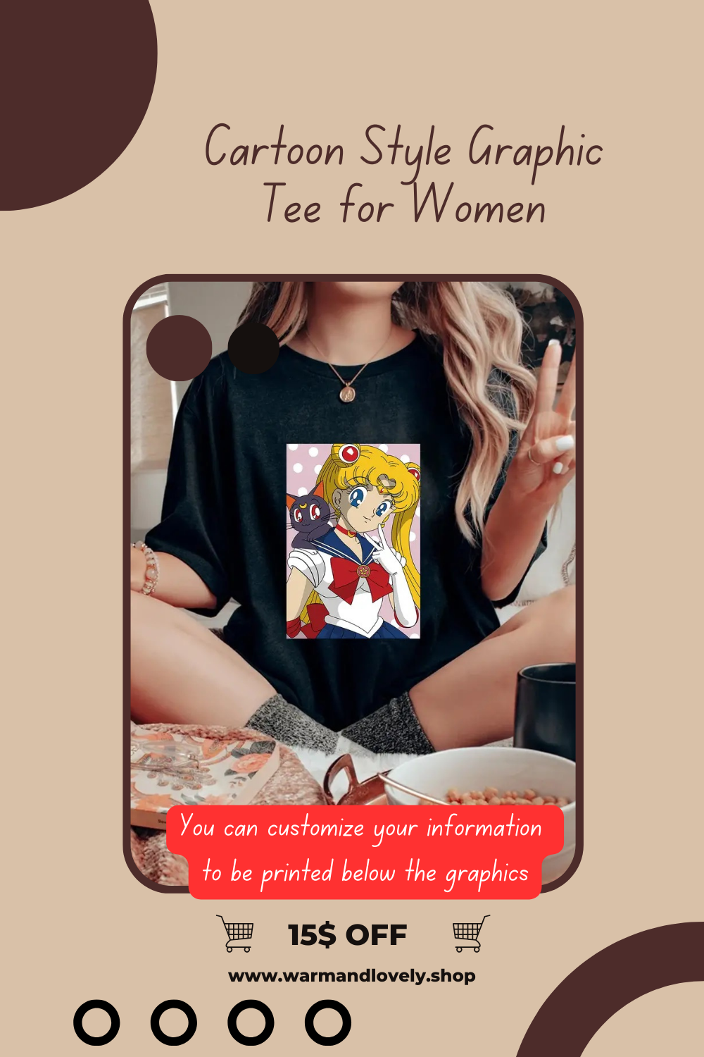 sailor moon t shirt