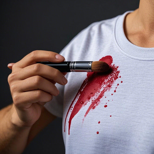 How to get makeup out of clothes