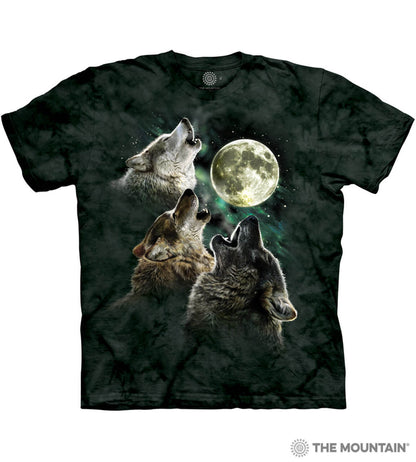 Three Wolf Moon Print T-Shirt