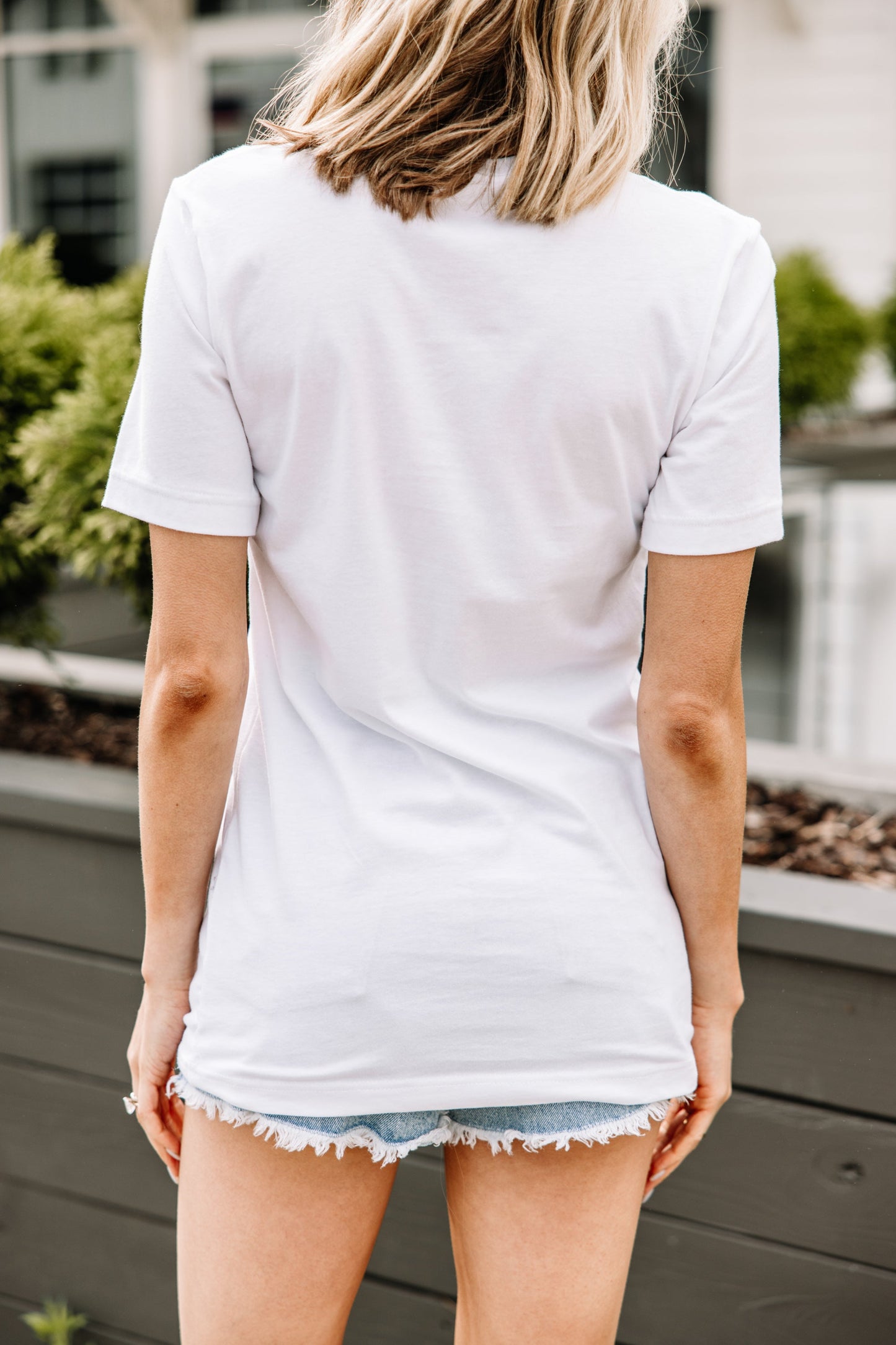 Good Times White Graphic Tees