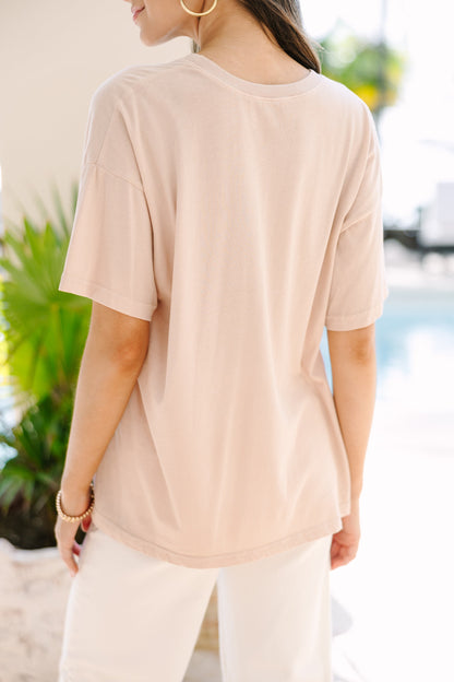 Cocktail Club Beige Tee