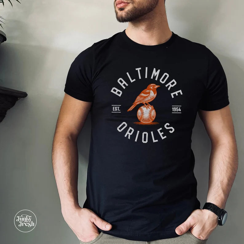 Baltimore's baseball  Orioles Print Tees