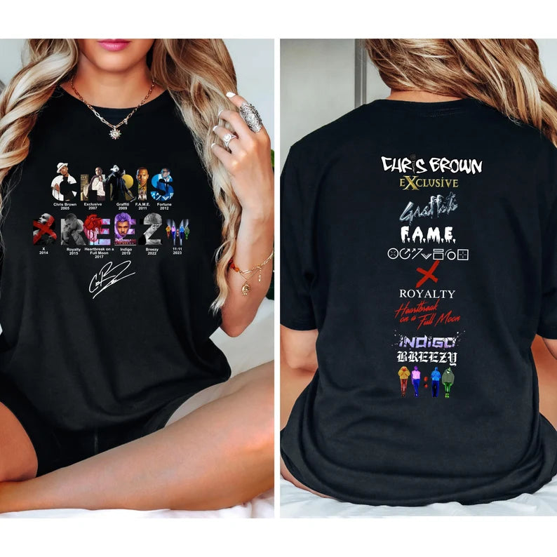 Chris Brown T Shirt – Celebrate Your Love for Music