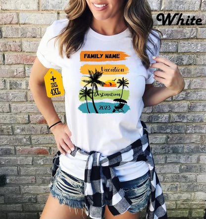 Personalized Family Vacation shirts
