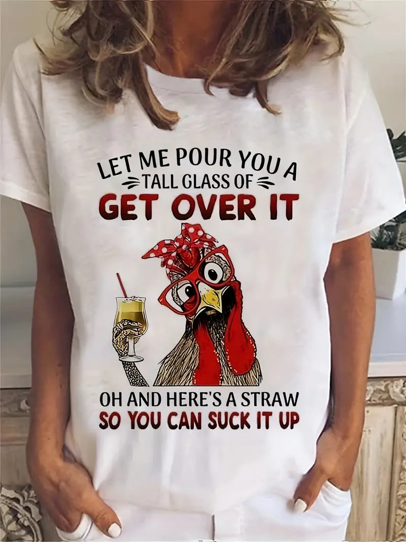 Chicken Print Tees