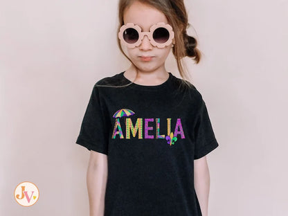 Personalized Family Mardi Gras Shirts