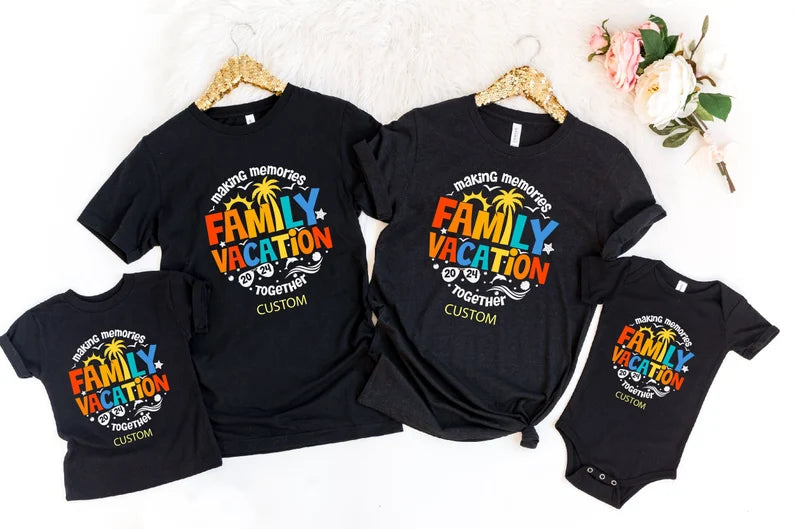 Custom  Vacation t shirts 2025