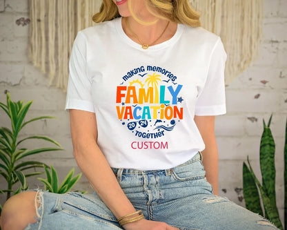 Family vacation t shirts