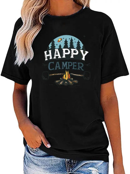 Happy Camper Graphic Tees