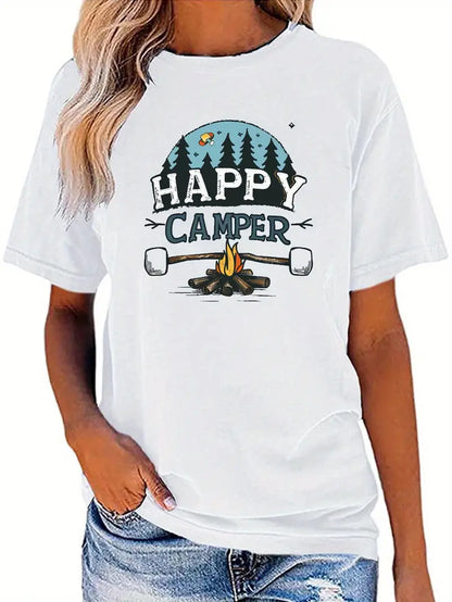 Happy Camper Graphic Tees