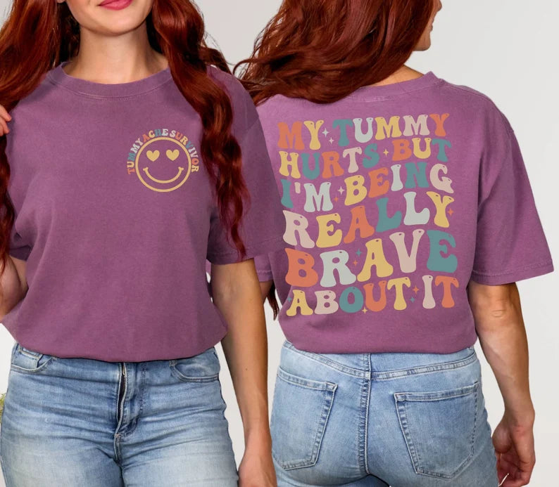 My Tummy Hurts Shirt - The Quirky Comfort Essential