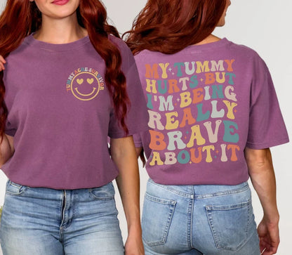 My Tummy Hurts Shirt - The Quirky Comfort Essential