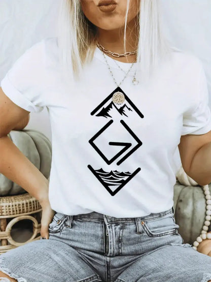 Style Graphic Tee for Girls and Women