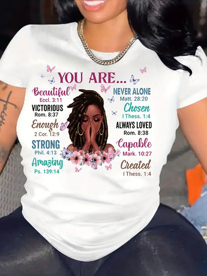 Style Graphic Tee for Girls and Women
