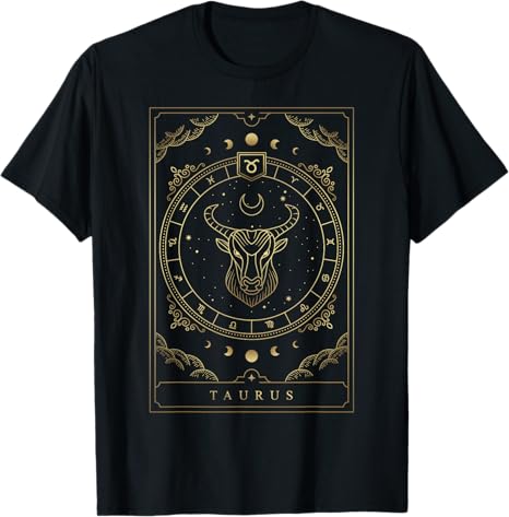 Horoscope And Zodiac Taurus Tee