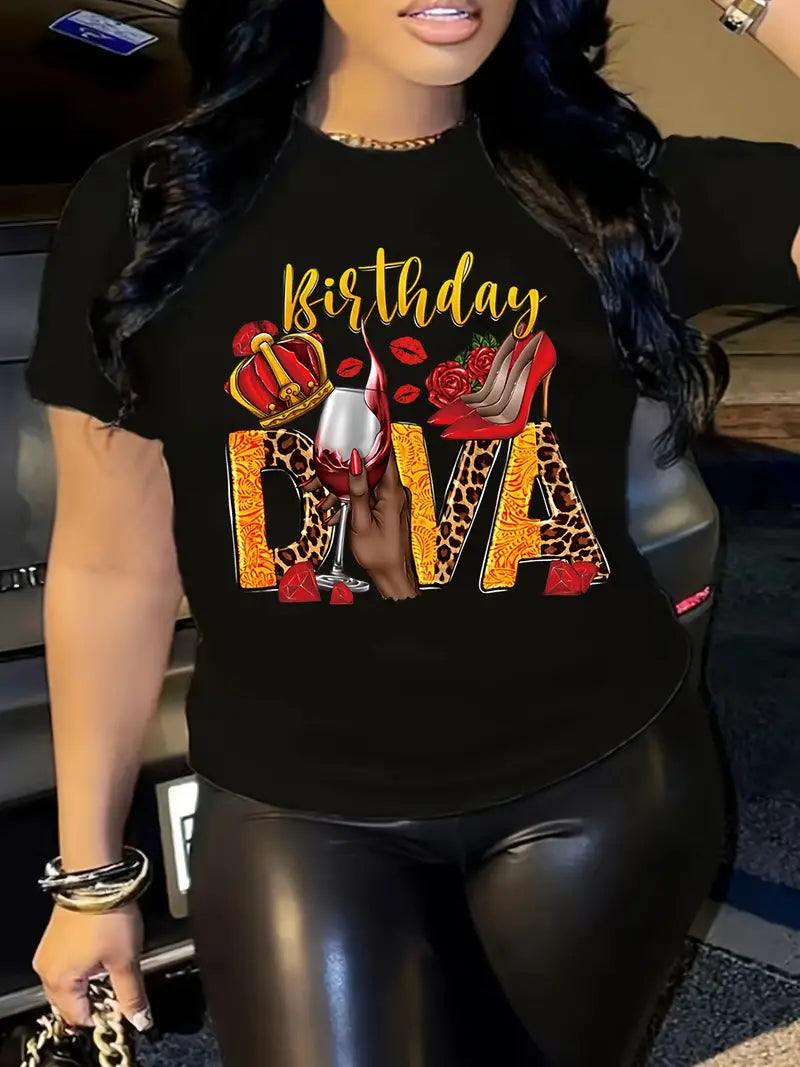 Style Graphic Tee for Girls and Women