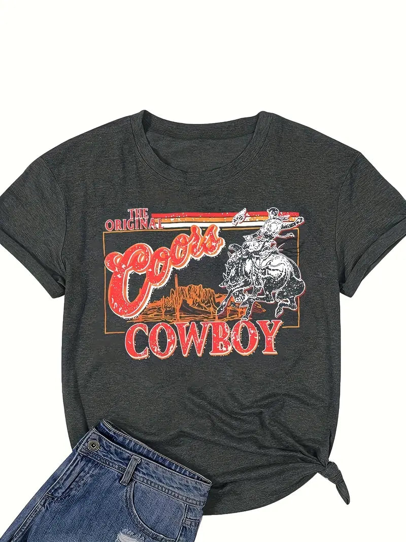 Cowboy Style T Shirts