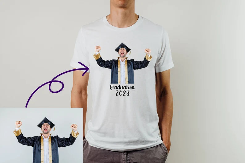 Custom Retro T-Shirts with Family Photo