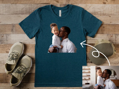 Custom Retro T-Shirts with Family Photo