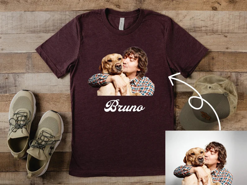 Custom Retro T-Shirts with Family Photo