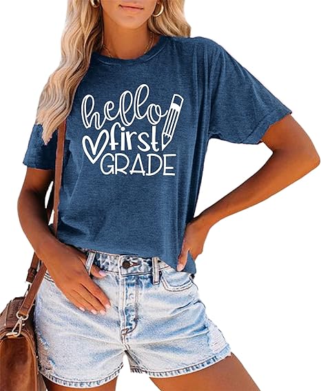 Teacher Heart Graphic Tees for Educators