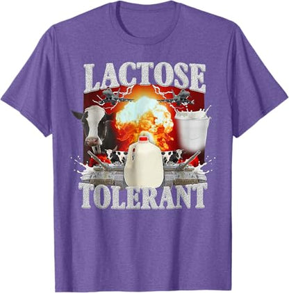 Lactose Tolerant Shirt for Lactose Intolerant Individuals