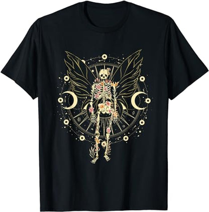 Skull Monster Graphic Tee for Women