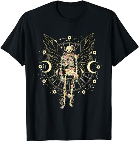 Skull Personalized Graphic Tee for Women