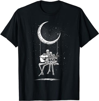 Skull Monster Graphic Tee for Women