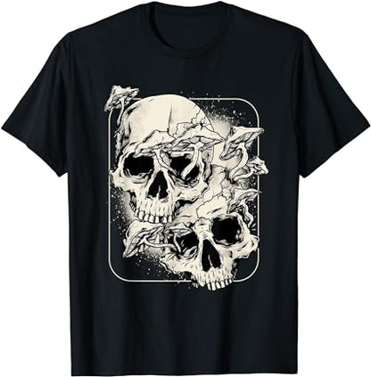 Skull Monster Graphic Tee for Women