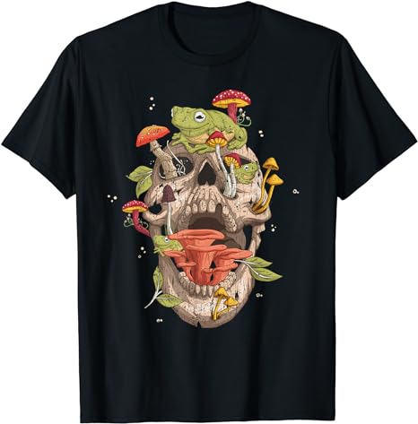 Skull Monster Graphic Tee for Women