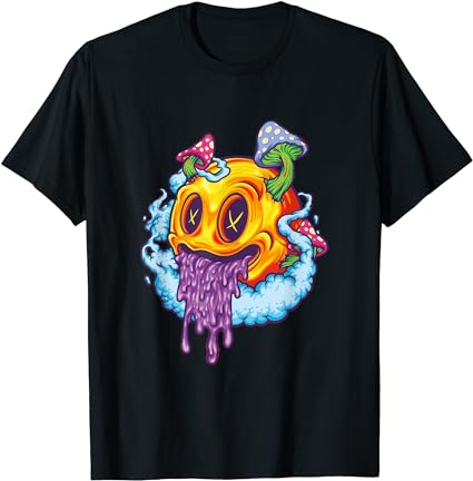 Skull Monster Graphic Tee for Women