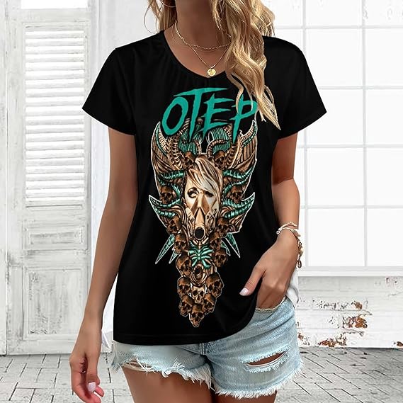 Otep Print Band T Shirts