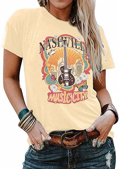 Buy Stylish Country Concert Tees for  Music Lovers