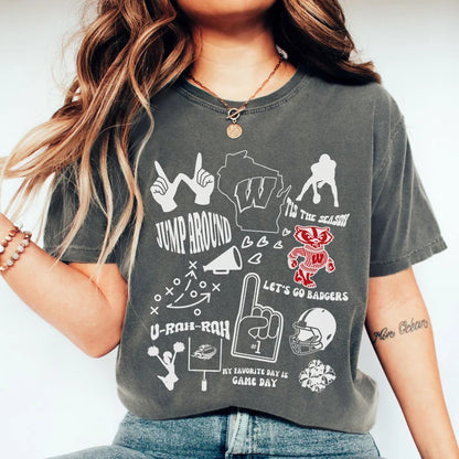 Wisconsin Badgers Tees
