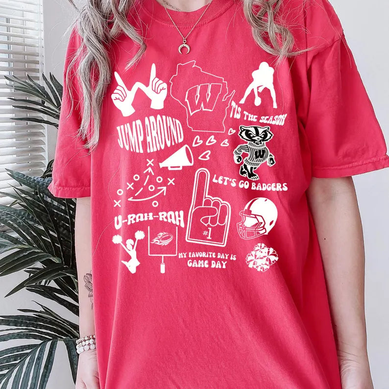 Wisconsin Badgers Tees