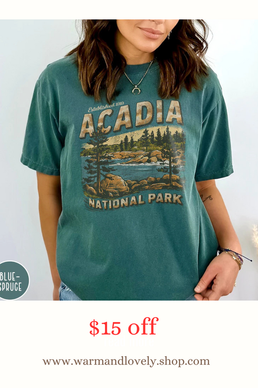 Acadia National Park T Shirt