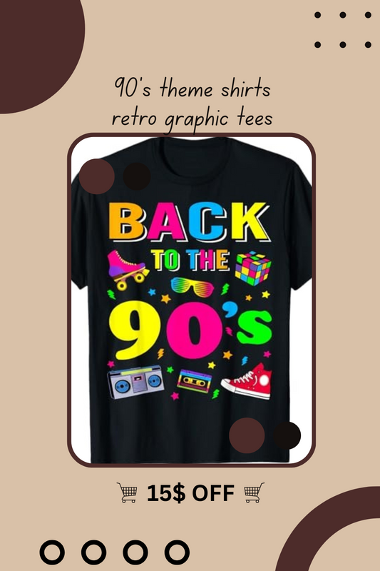Back to the 90's print Tees