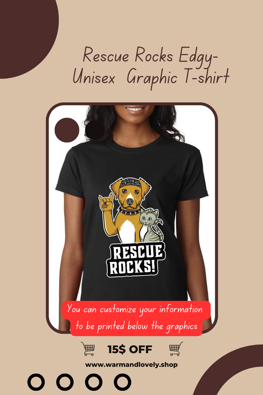 Rescue Rocks Edgy-Funny Sayings  Shirt