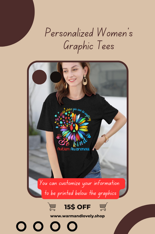Personalized Women's Graphic Tees