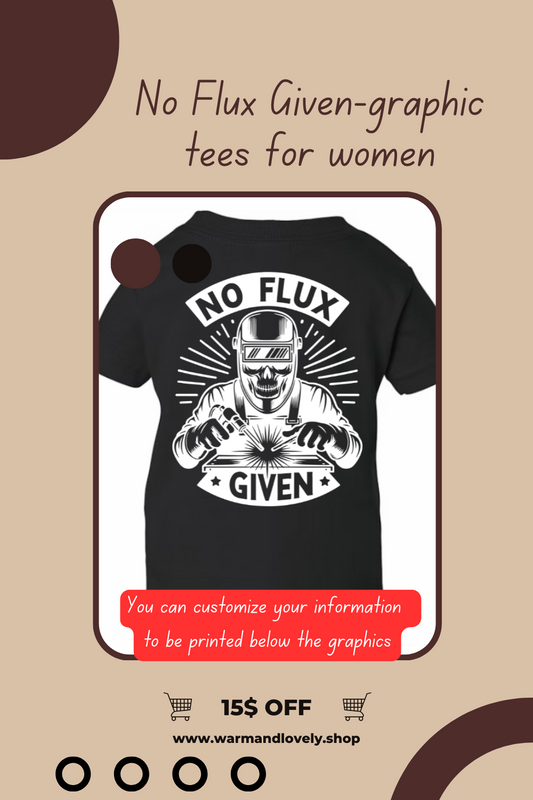 No Flux Given Print Tee