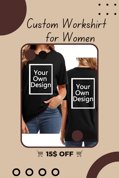 Individuelle feuchtigkeitsableitende Shirts für Frauen Entwerfe dein eigenes Shirt