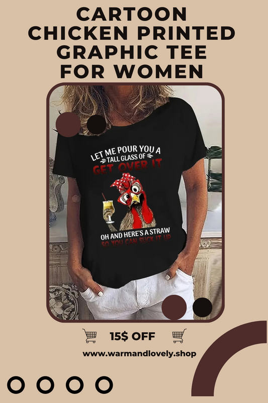 Chicken Print Tees
