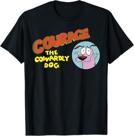 Courage the Cowardly Dog Retro Shirt