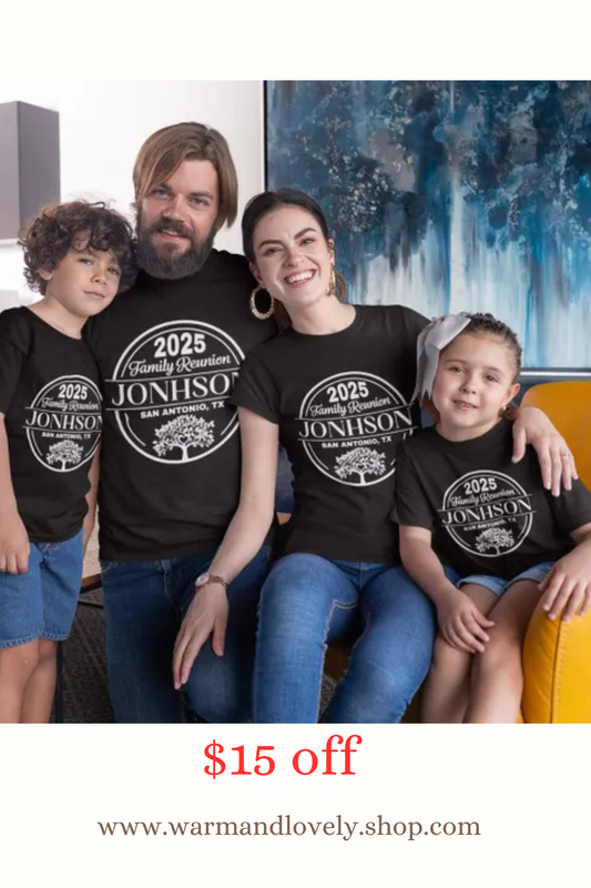 Custom Name Reunion Tee 2025