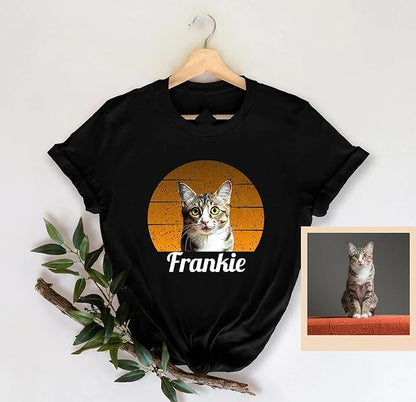 Custom Photo Cat Shirt
