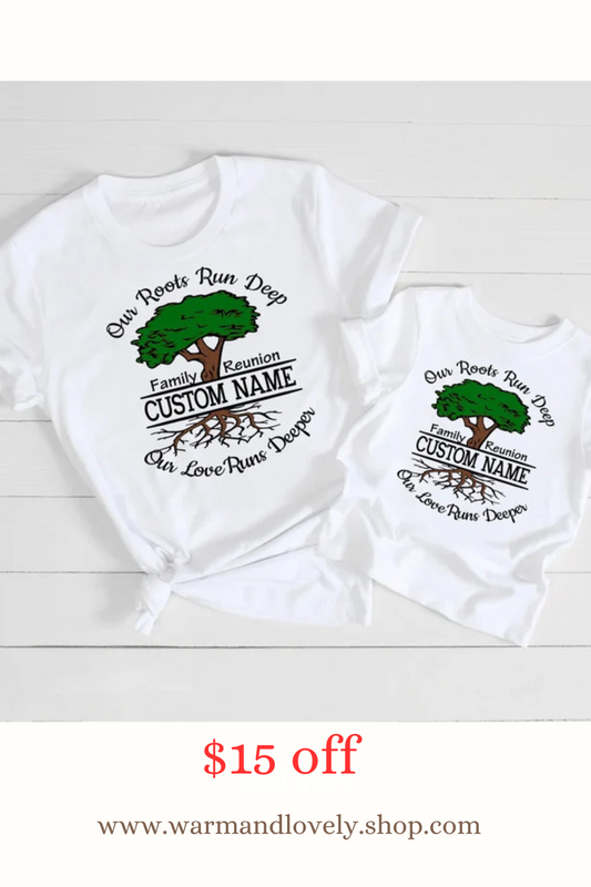 Custom Your Name Reunion Tee Shirts