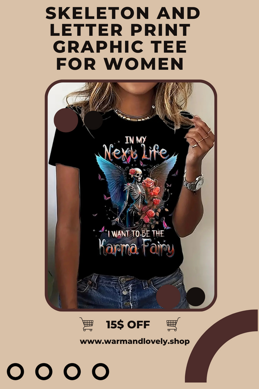 In My Next Life I Want to Be the Kapma Faipy Letter Print Funny T Shirts