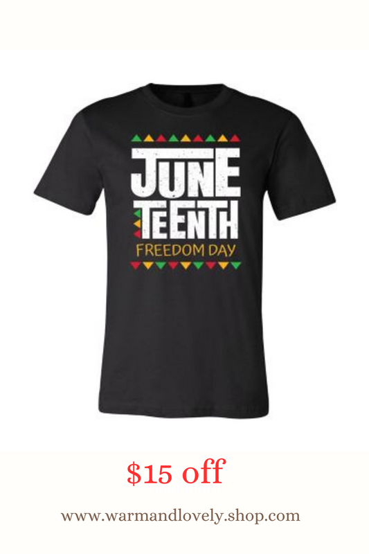 Juneteenth Print T-Shirt