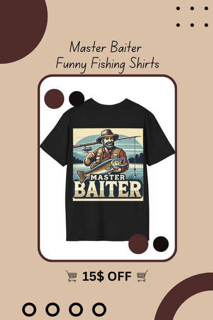 Master Baiter Funny Fishing Shirts